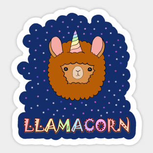 Llamacorn Sticker